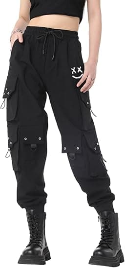 Cargo Pants Women Gothic