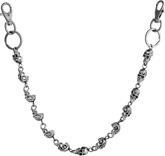 Sacina Gothic Punk Pants Chain