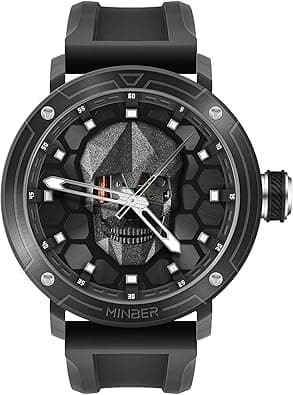 Quartz Watch, 46mm Dial with Luminous Hands