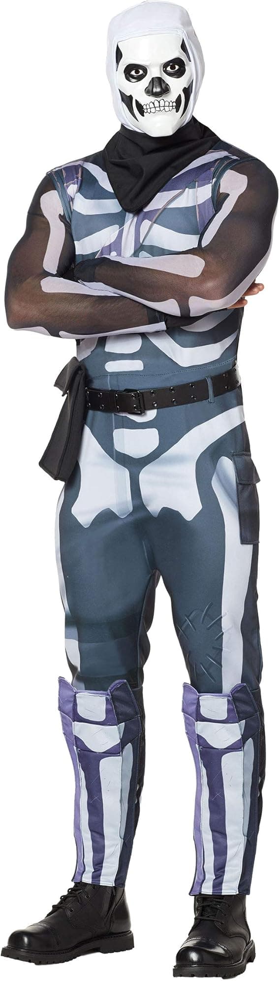 Spirit Halloween Fortnite Skull Trooper Adult Costume with Mask
